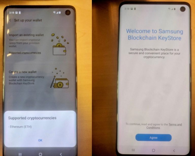 El Samsung Galaxy S10 soportaría transacciones con criptomonedas