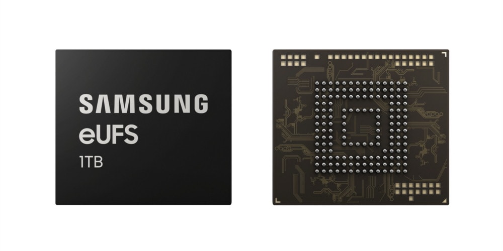 Samsung produce en masa discos eUFS 2.1 de 1TB de cara al anuncio de los Galaxy S10.