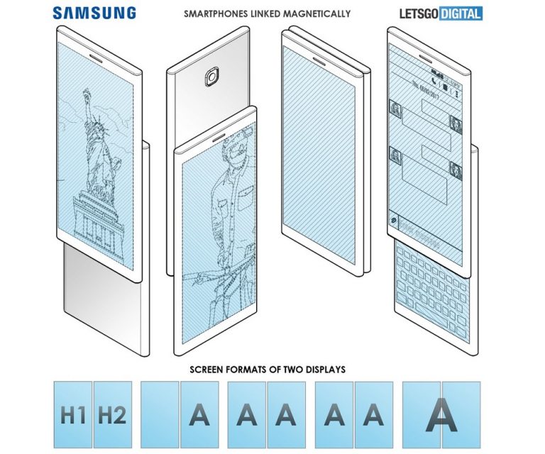 Samsung podría tener un diseño alternativo para su smartphone flexible