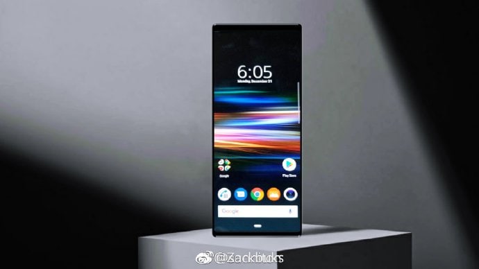 Sony Xperia XZ4 se filtra en captura de pantalla y posando frontal y dorsalmente.