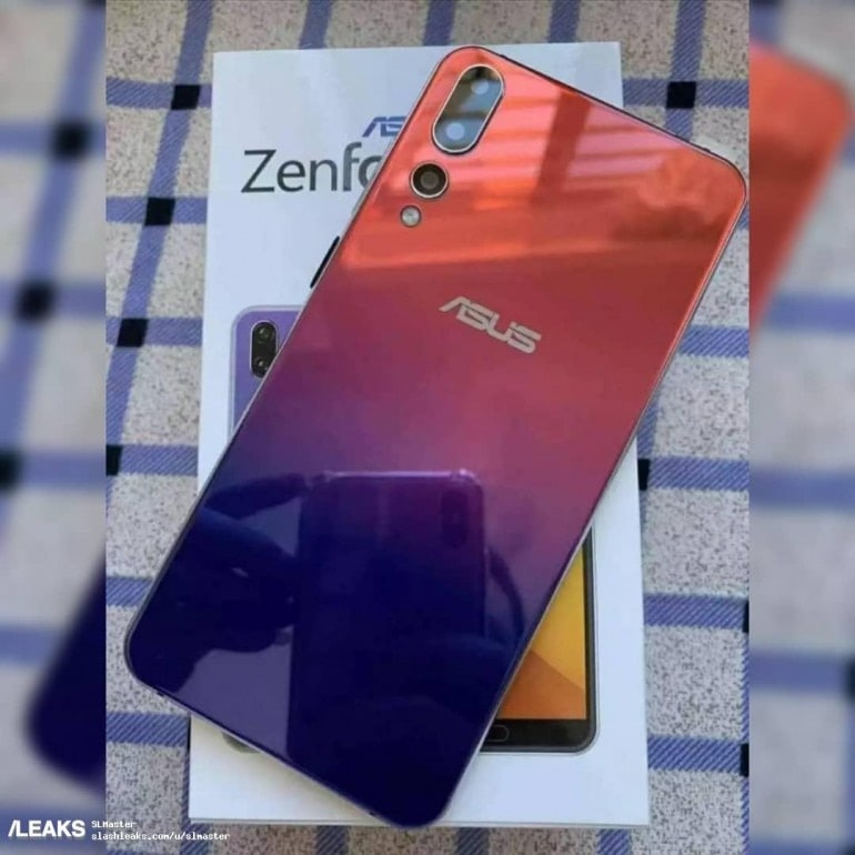ASUS ZenFone 6 tendría un lector de huellas frontal según esta imagen de su empaque.