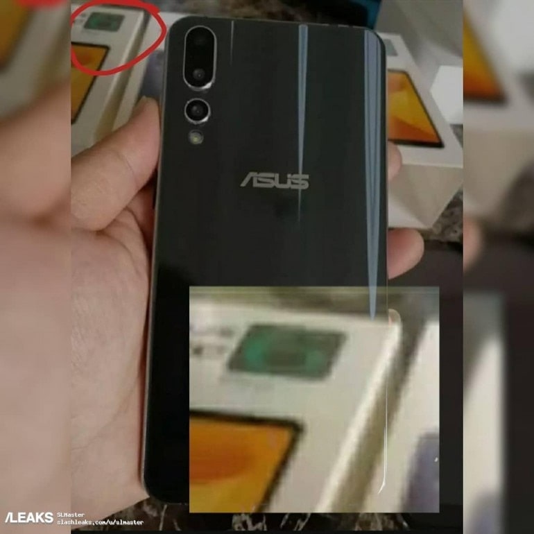 ASUS ZenFone 6 tendría un lector de huellas frontal y una cámara dorsal triple.