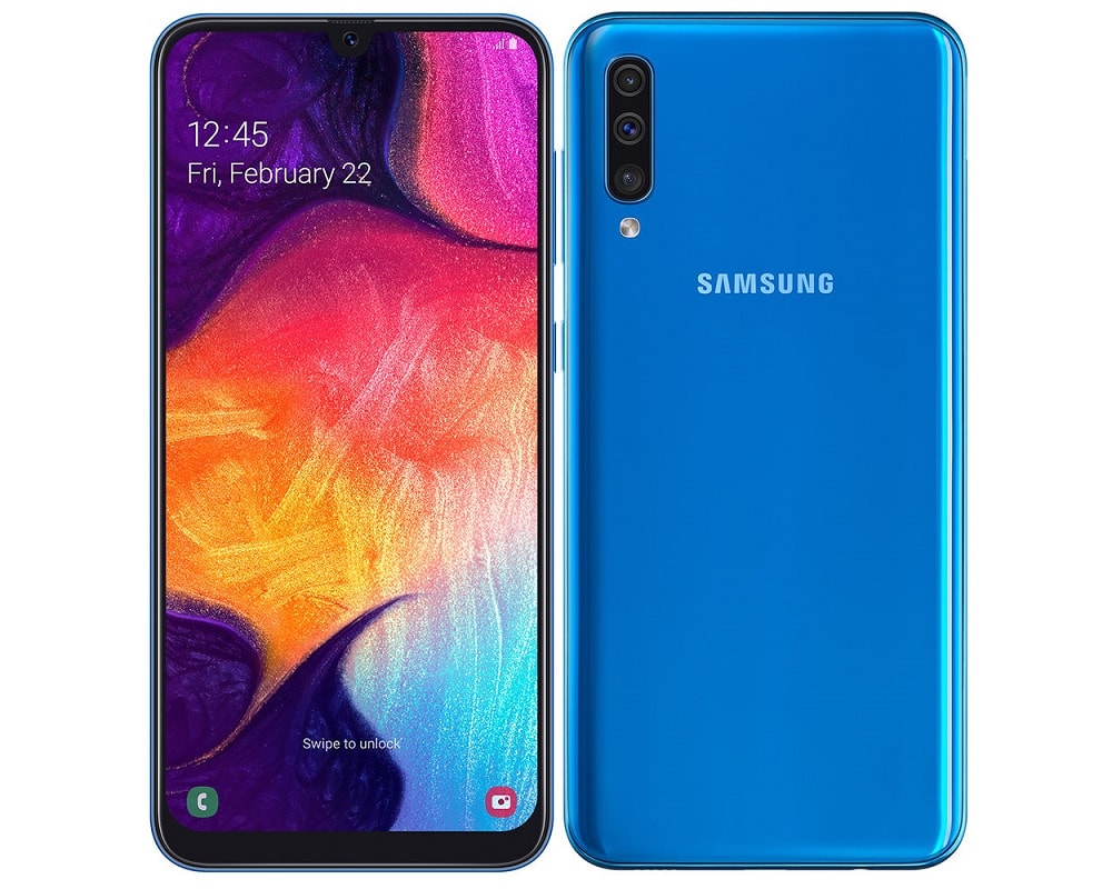 Samsung anuncia el Samsung Galaxy A50 con cámara dorsal triple.