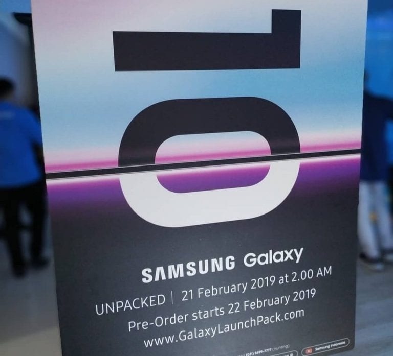Los Samsung Galaxy S10 tendrán su preventa el 21 de febrero en occidente