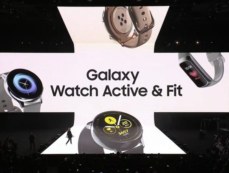 Nuevos smartwatch y fitness band de Samsung: Galaxy Watch Active y Galaxy Fit