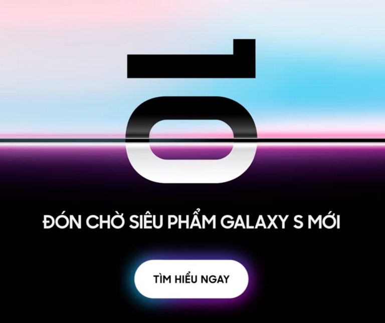Tres teasers oficiales del Samsung Galaxy S10 de Samsung Vietnam