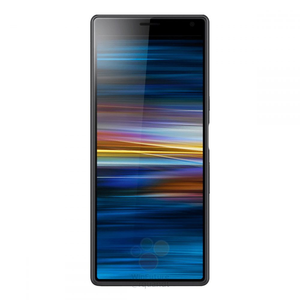 Sony Xperia XA3 se filtra en renders de frente y espaldas.
