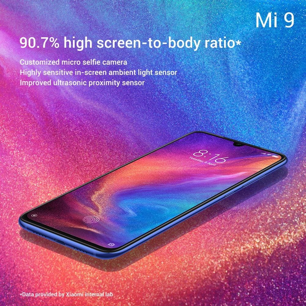 Xiaomi revela el Xiaomi Mi 9 revelando múltiples características pero no todas.