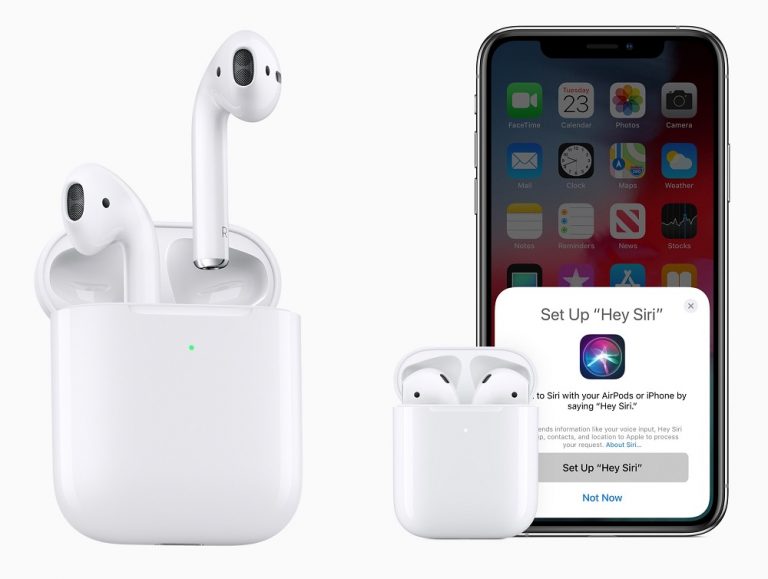 New Apple AirPods tienen ahora soporte con cargado inalámbrico