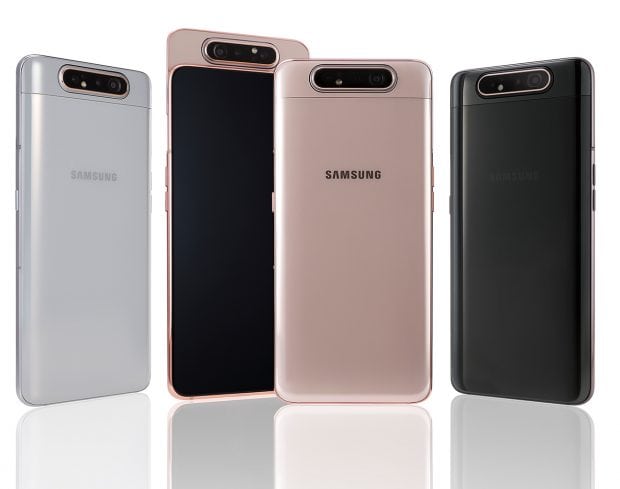 galaxy a80 colores