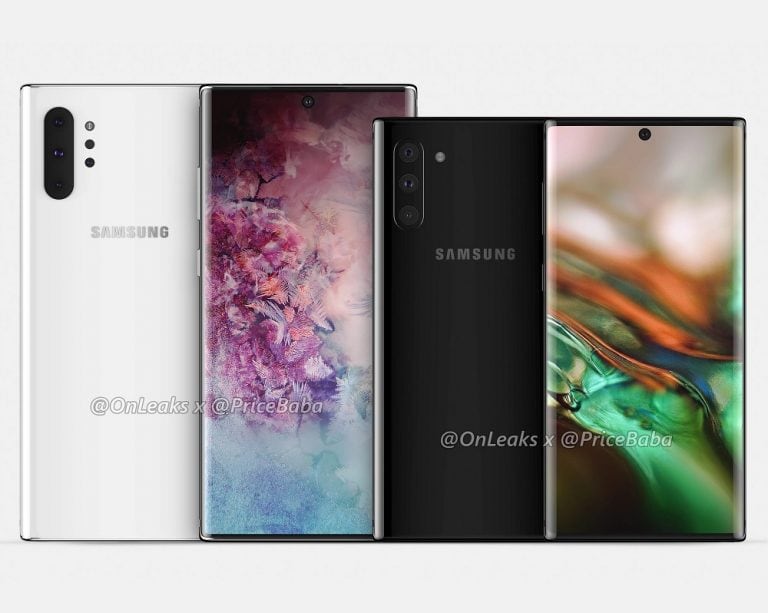Ahora es el turno del Samsung Galaxy Note 10 Pro de posar en renders conceptuales