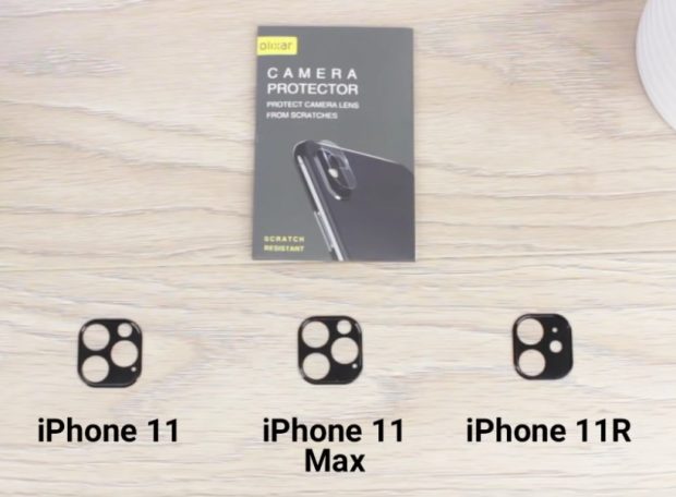 Aparentes diseños de cámara definitivos de los iPhones 2019.