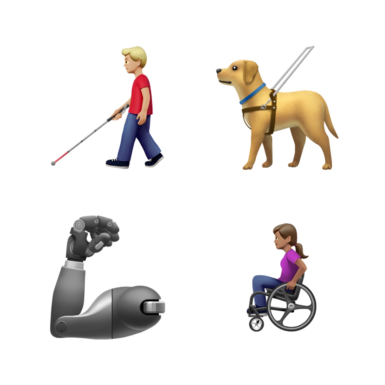 emojis mas disabilidades iphone