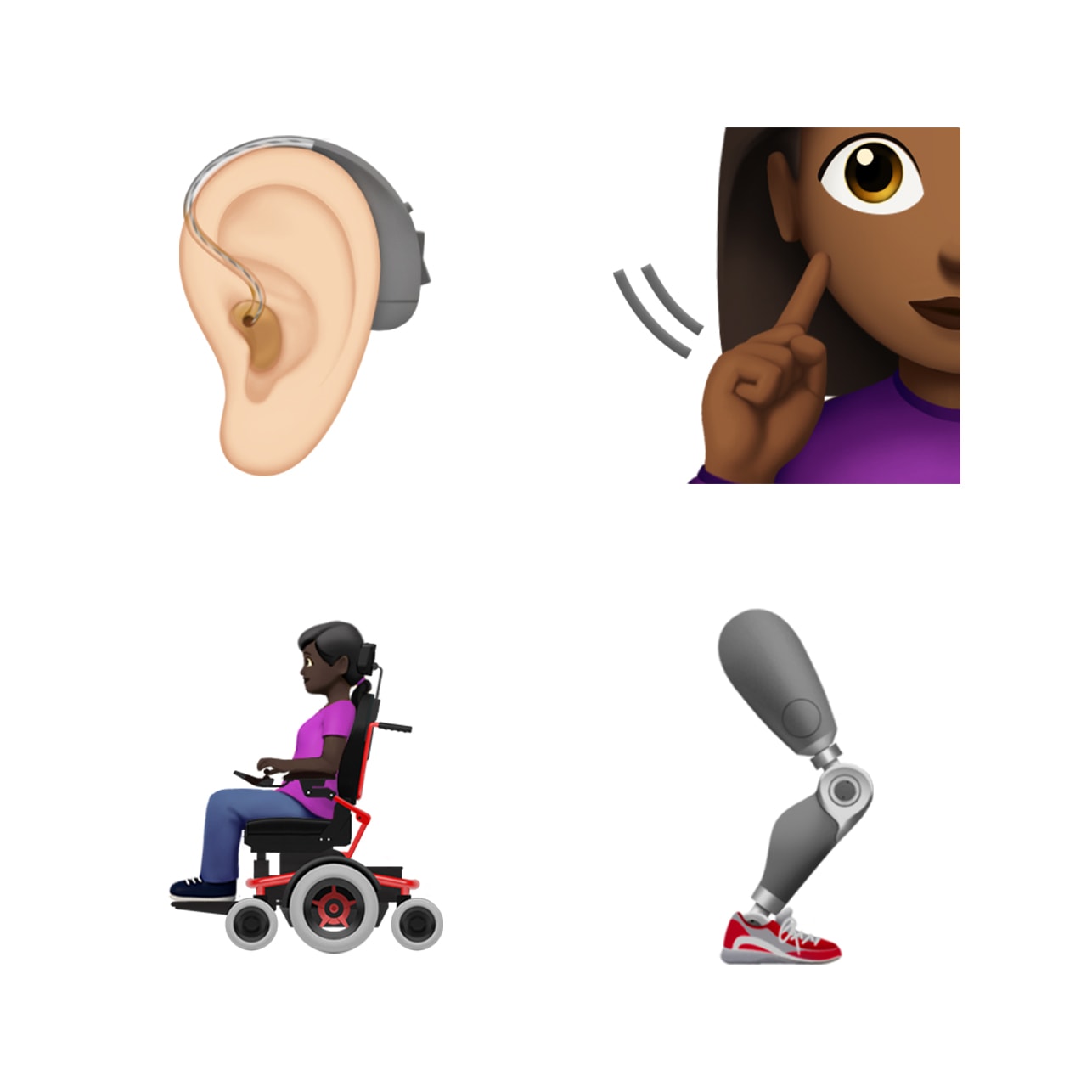 emojis disabilidades iphone