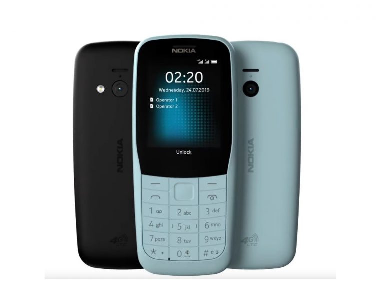 Nuevos celulares de Nokia: el Nokia 220 4G y el Nokia 105 (2019)