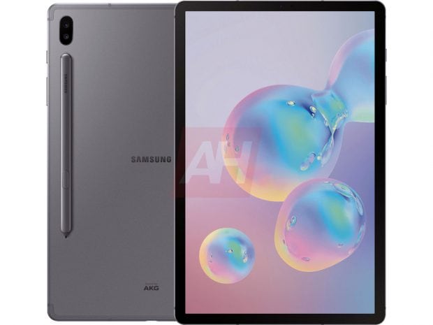 Samsung Galaxy Tab S6 frente y atrás