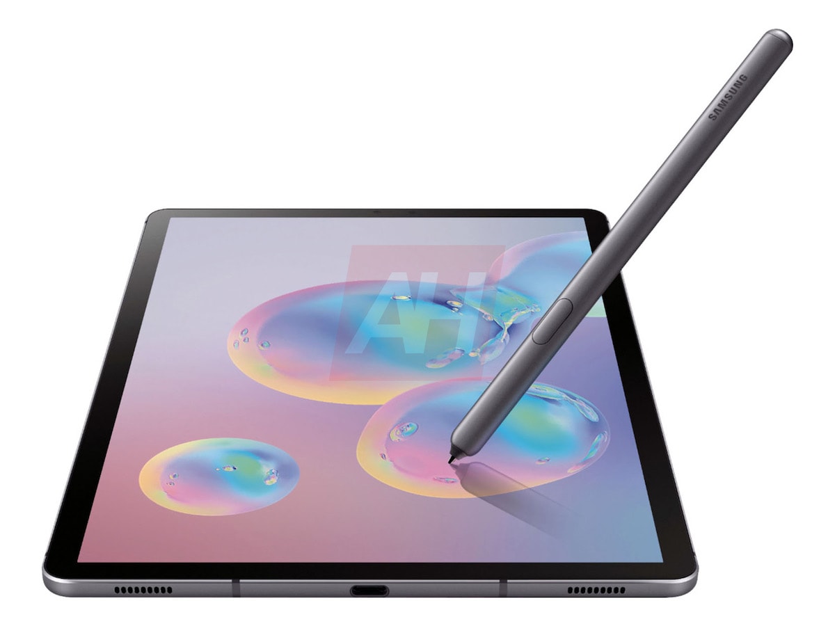 Samsung Galaxy Tab S6 gris con stylus