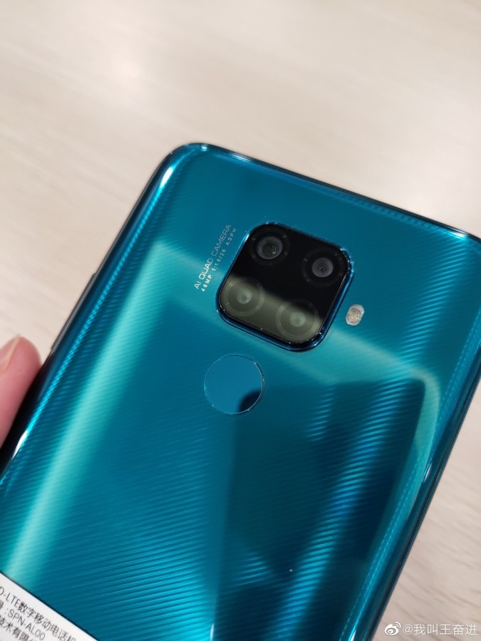 cámara cuádruple Huawei Mate 30 Lite