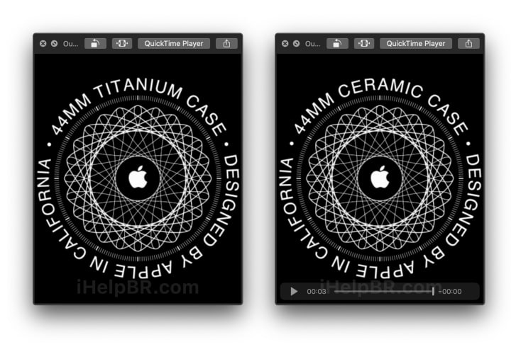 Teaser oficial de la Apple Watch Series 5 que adelanta carcasas de cerámica y titanio.