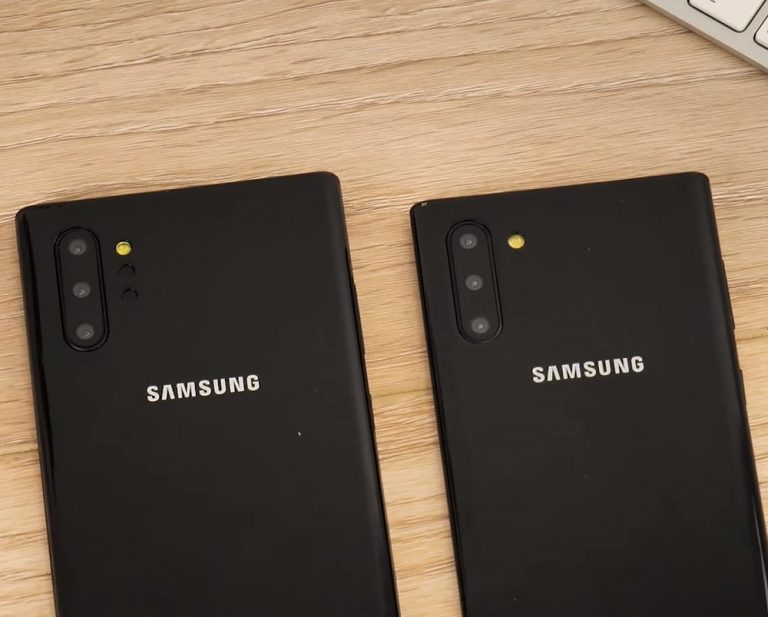 Diseño completo de los Samsung Galaxy Note 10/10+ filtrado en video