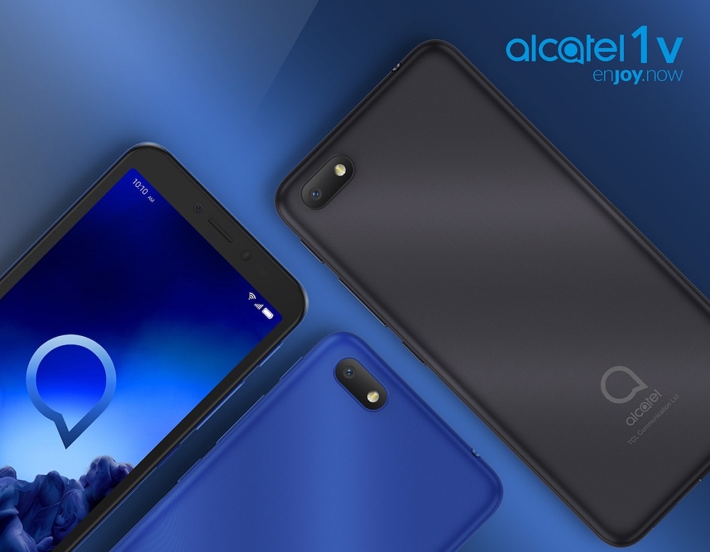 Alcatel anuncia el Alcatel 1v con Android 9.0 Pie Go edition instalado desde fábrica.