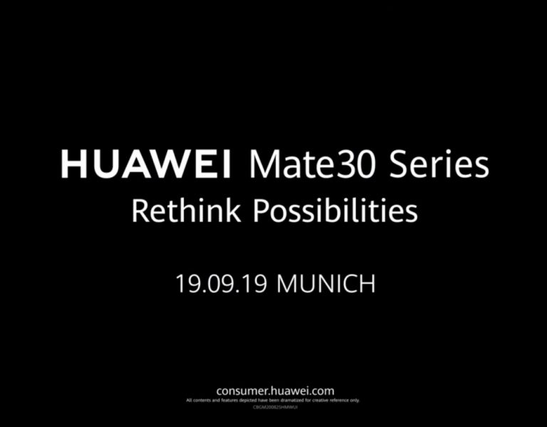 Detalles de los Huawei Mate 30/30 Pro revelados en sus teasers oficiales