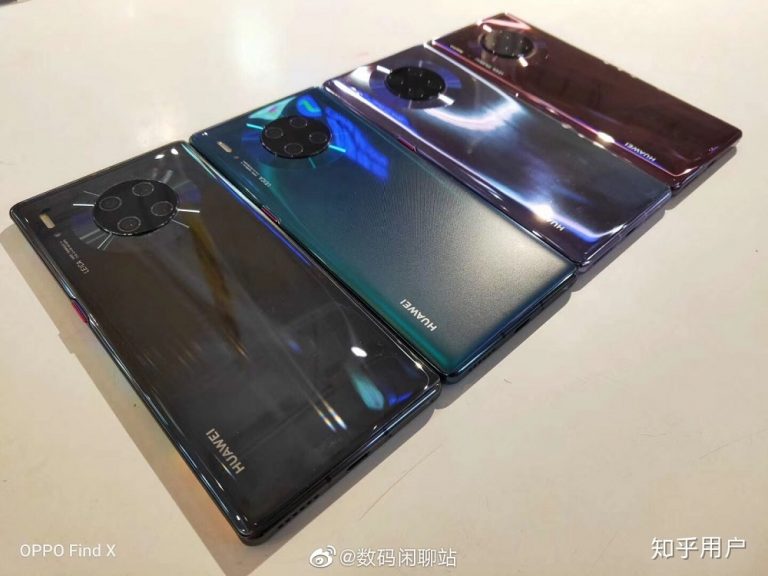 Nuevas fotos en vivo y características filtradas de los Huawei Mate 30/30 Pro