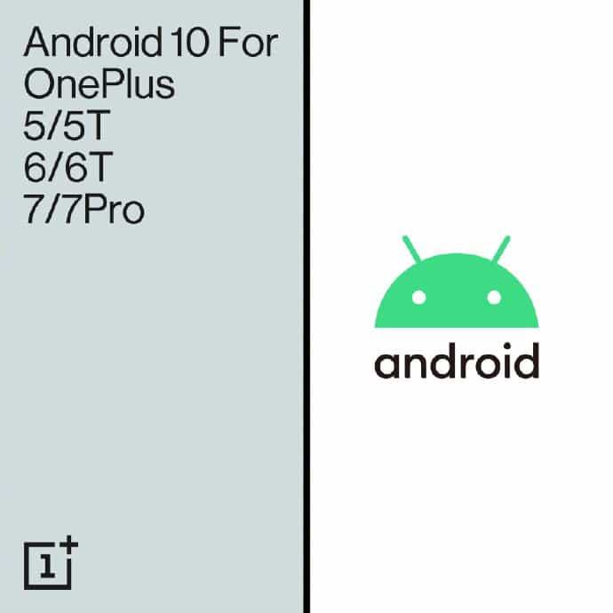 OnePlus revela cuáles de sus smartphones recibirán Android 10.