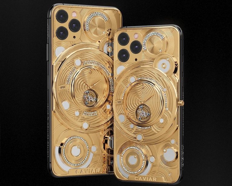 El Apple iPhone 11 Pro Solarium de Caviar cuesta US$70.000