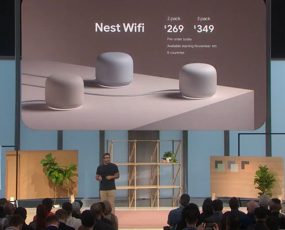 Precios del pack de Google Nest WiFi, el nuevo router de Google.