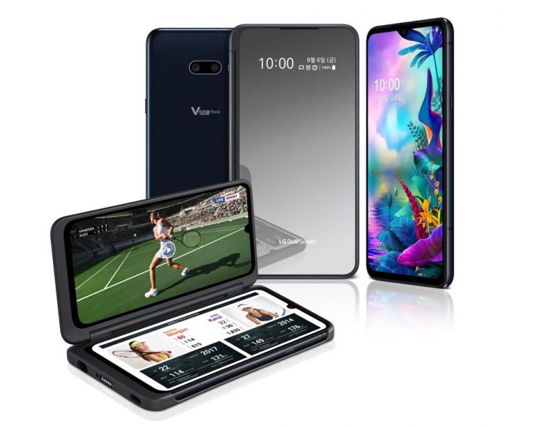 El LG V50s ThinQ cuenta con conectividad 5G y compatibilidad con LG Dual Screen