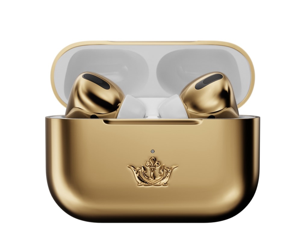 AirPods Pro Gold Edition recubiertos de oro de 18K.