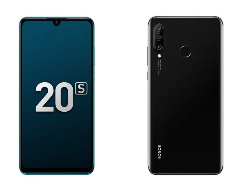Este es el Huawei Honor 20s: mismo nombre, diferente diseño y diferente hardware