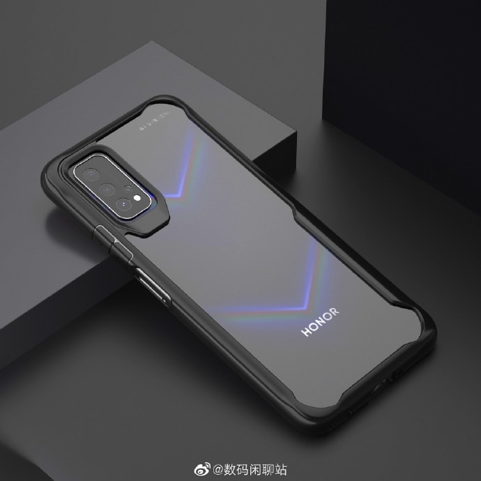 Imagen filtrada de la supuesta cámara posterior cuádruple del Huawei Honor V30 Pro.