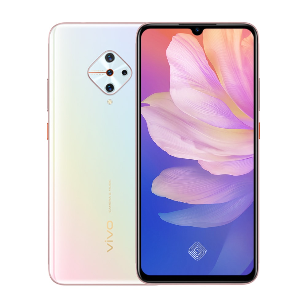 Frente y dorso del Vivo S1 Pro para Filipinas color Fancy Sky.