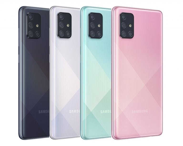 Se inaugura la serie Galaxy A (2020) con el Galaxy A71 y el Galaxy A51