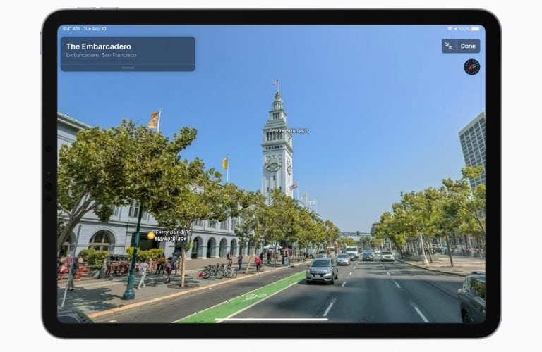 Apple lanza la app Mapas con nuevo diseño en USA
