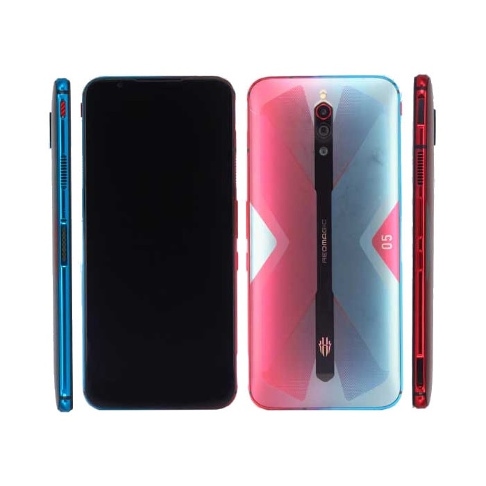 Compilación de renders publicados por TENAA del diseño del Nubia Red Magic 5G.