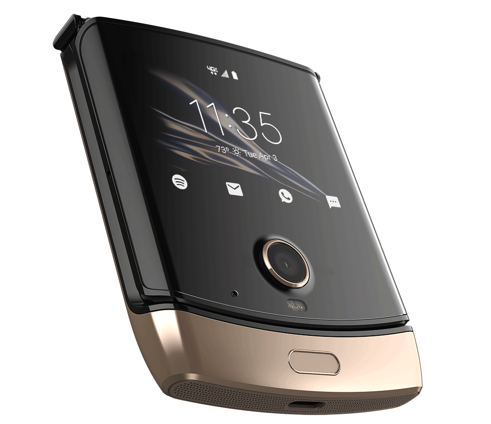 Motorola RAZR 2019 se lanzaría en color dorado según renders filtrados