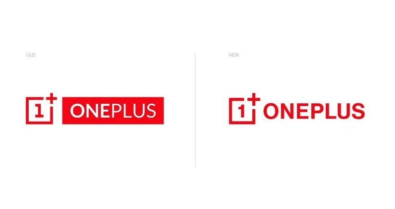 Imagen oficial del viejo logo (izquierda) y nuevo (derecha) logo de OnePlus.