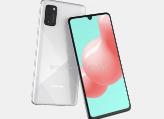 Este sería el diseño del Samsung Galaxy A41