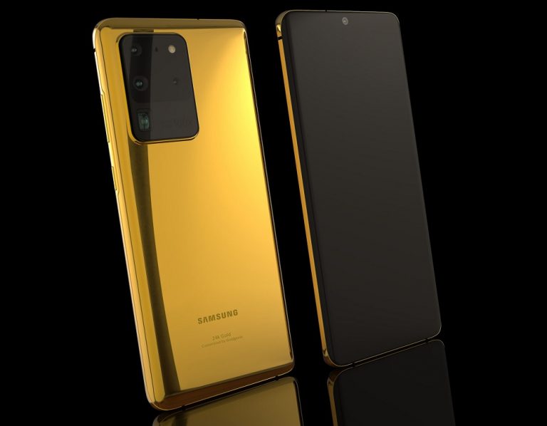 Goldgenie presenta la Samsung Galaxy S20 Series con carcasa de oro de 24K