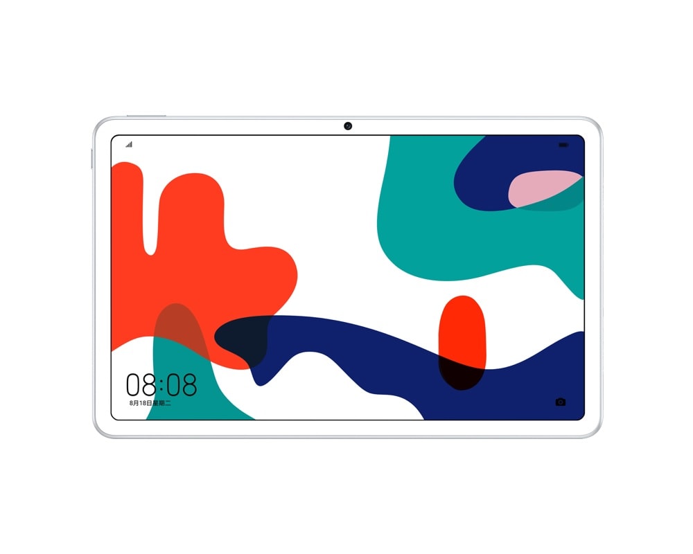 Render filtrado del diseño frontal de la Huawei MatePad de 10,4 pulgadas.