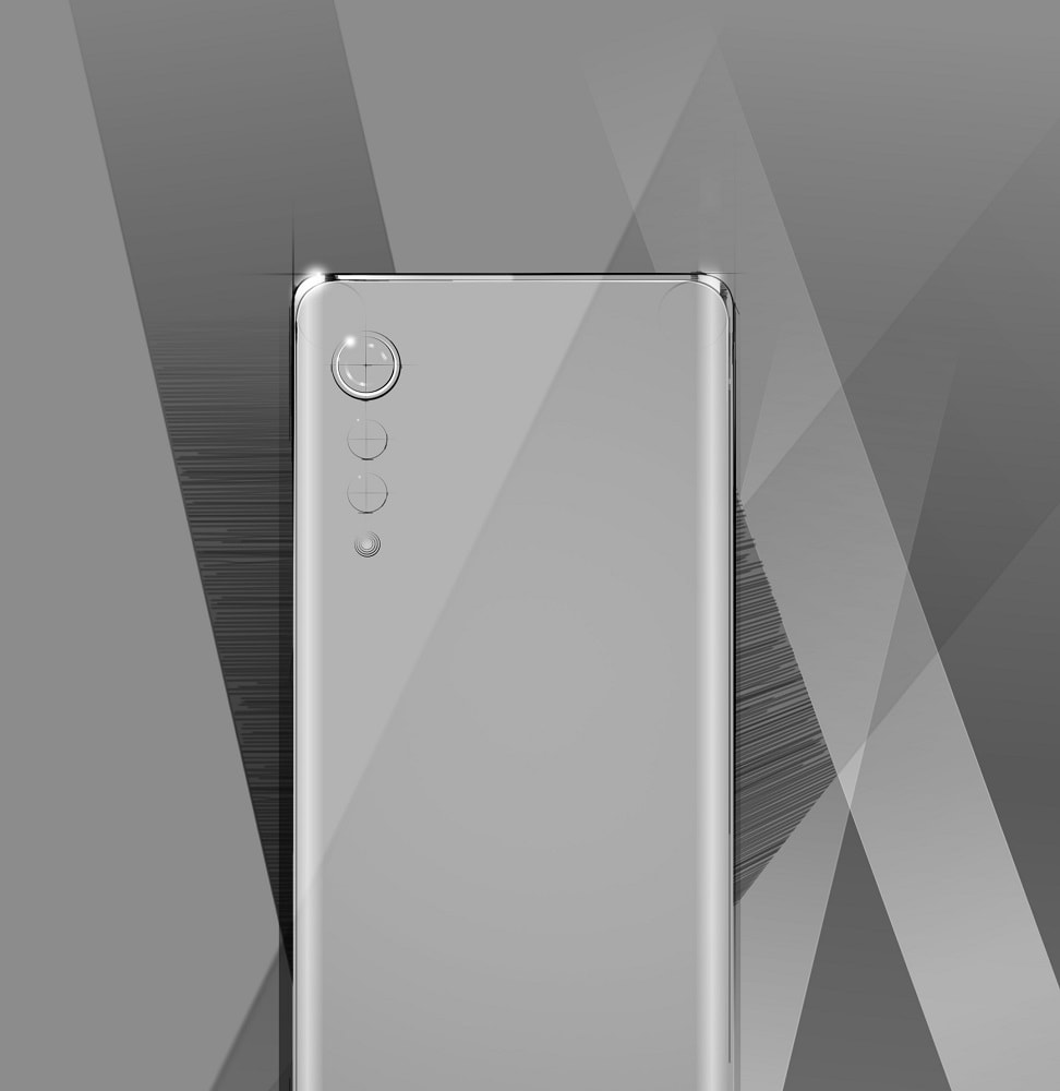 Render oficial del nuevo lenguaje de diseño posterior de LG.