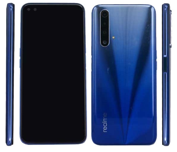 Renders oficiales del Realme X3 5G certificado por TENAA.