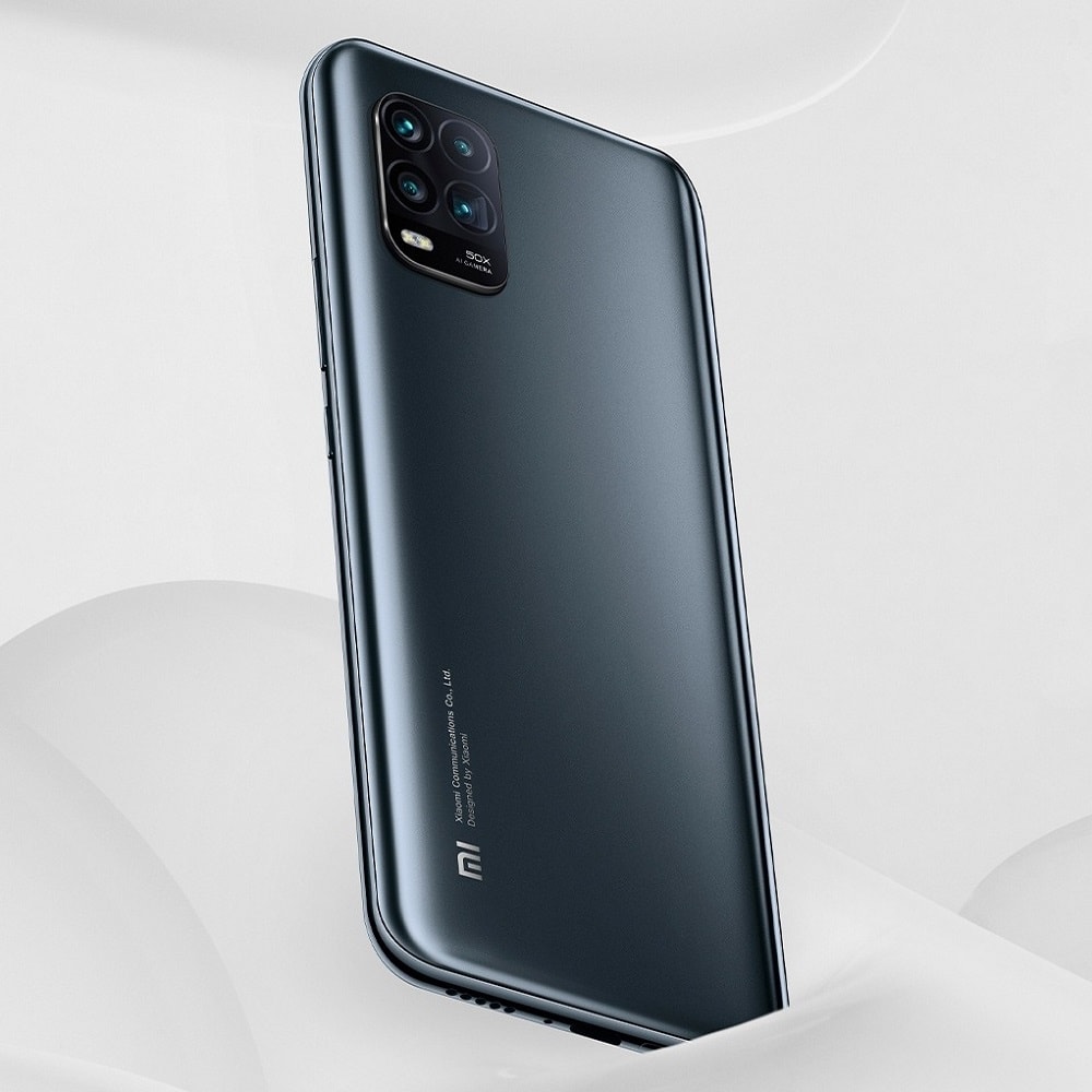 Render oficial del diseño dorsal del Xiaomi Mi 10 Youth 5G.