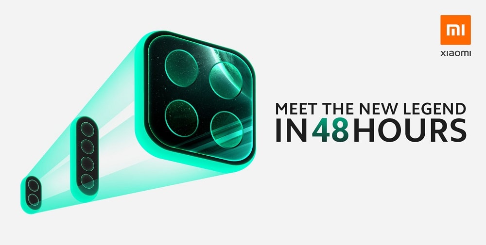 Teaser oficial de Xiaomi anticipando el anuncio de tres smartphones.