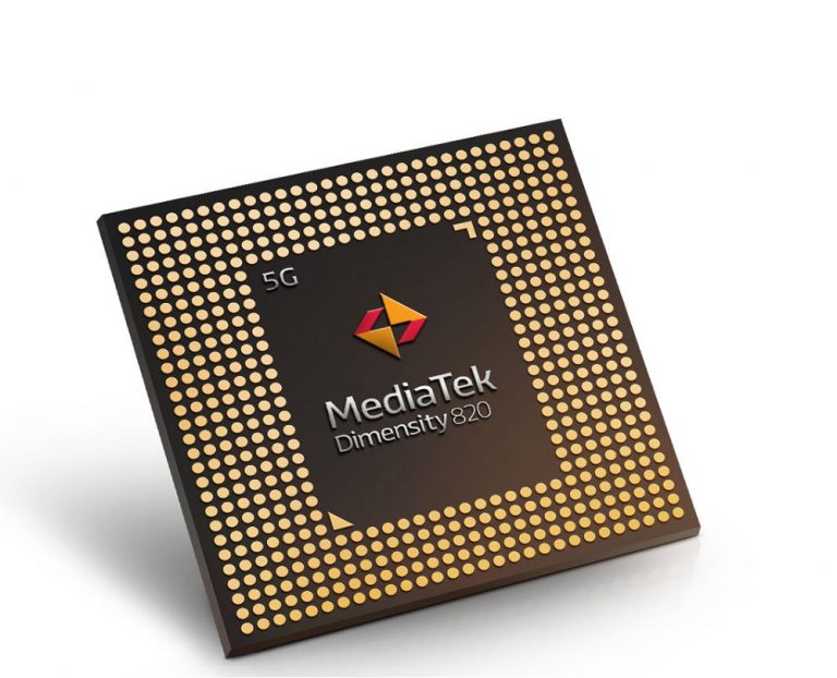 El Dimensity 820 es el más nuevo chip de MediaTek con conectividad 5G