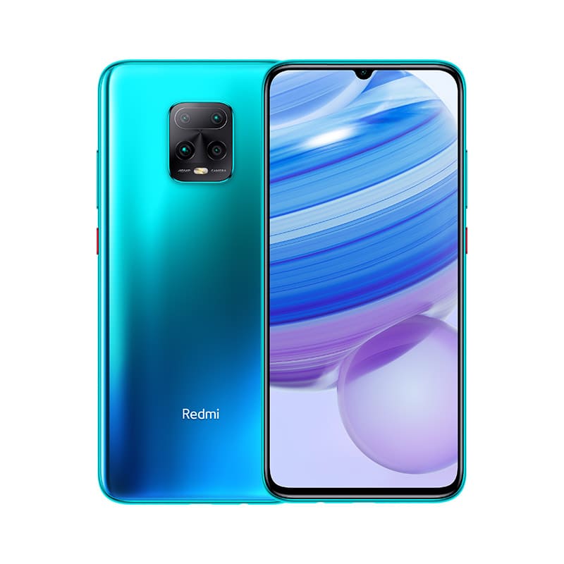 Render oficial del diseño frontal y dorsal del Xiaomi Redmi 10X Pro 5G.