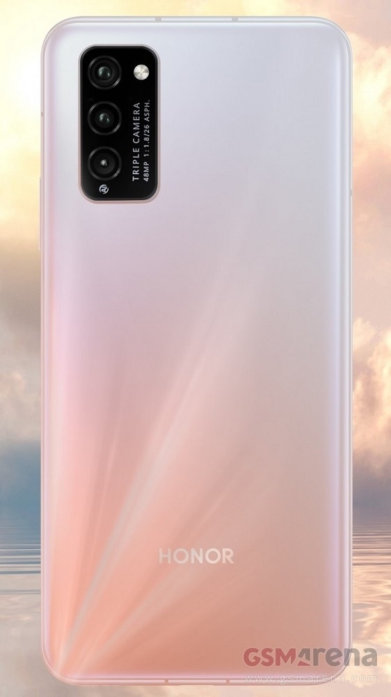 Foto filtrada del diseño dorsal del Huawei Honor 30 Lite.